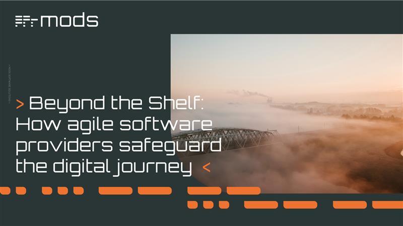 Beyond the Shelf: How agile software providers safeguard the digital journey