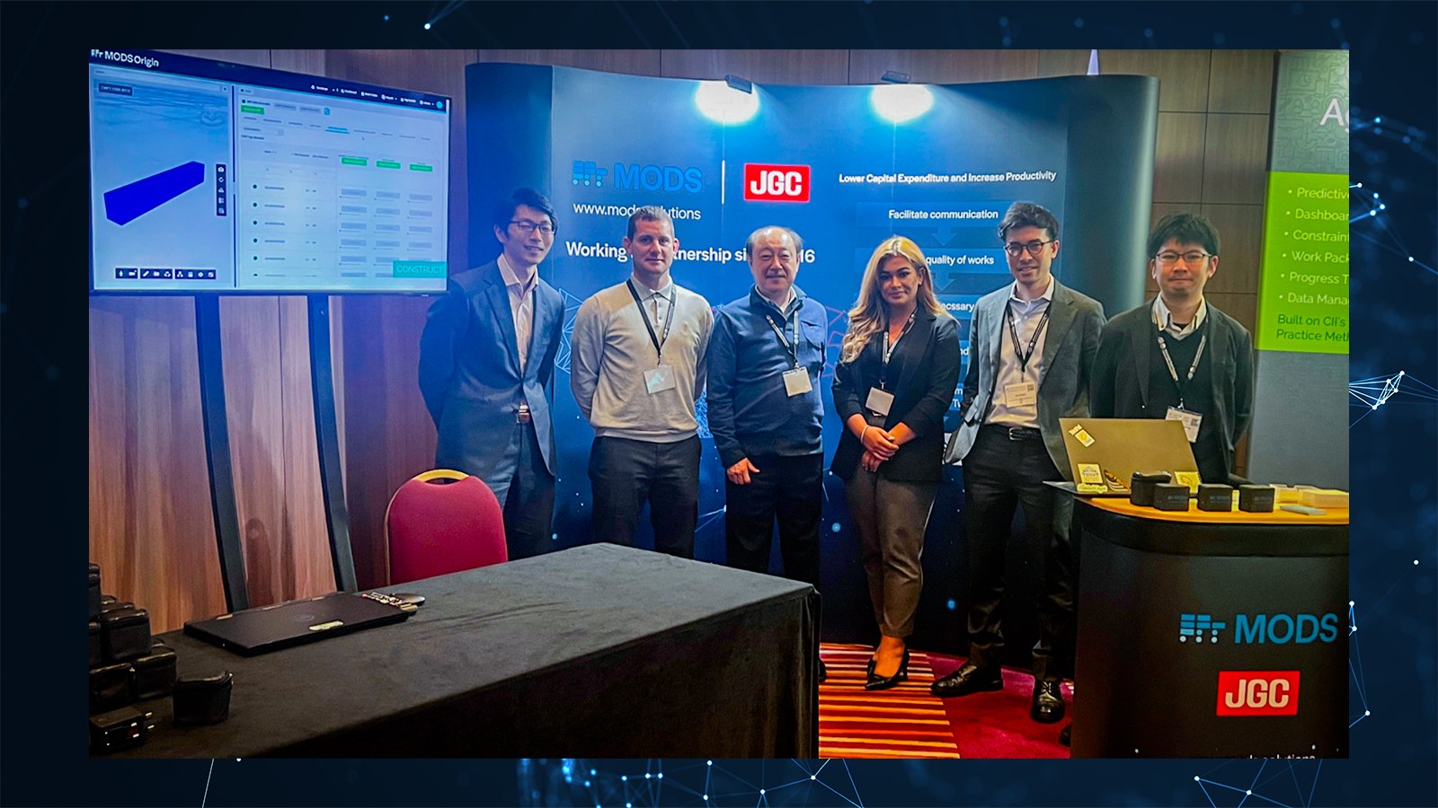 Global Collaborations in AWP for Construction Execution Optimization
