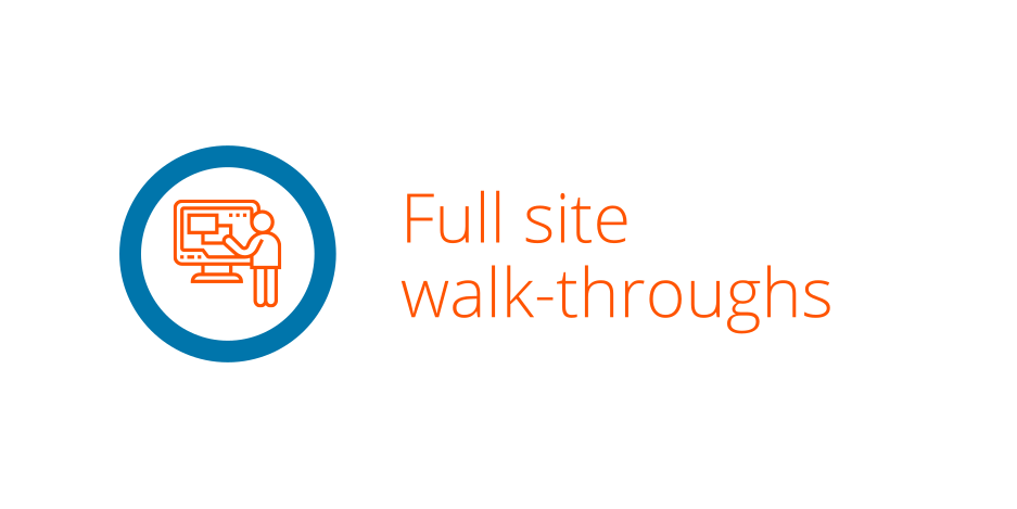 Full site walk-throughs - MODS Laser Scanning