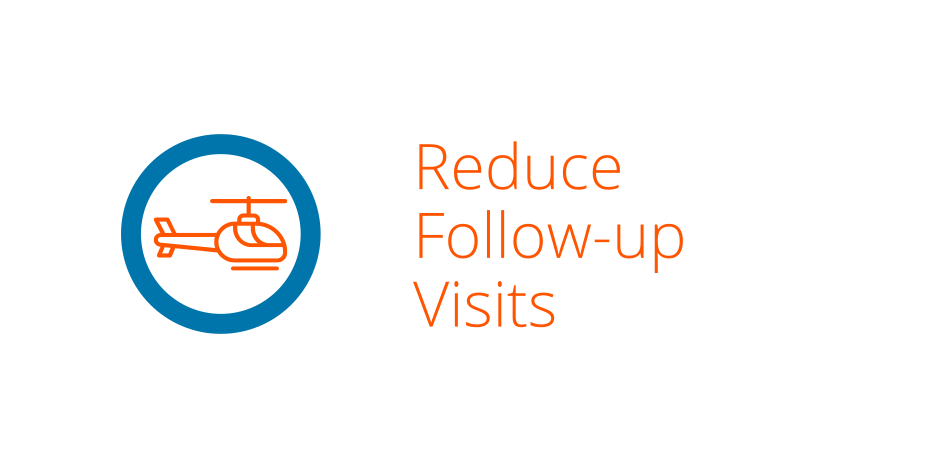 Reduce follow-up visits - MODS Laser Scanning