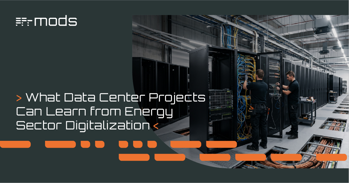 What Data Center Projects Can Learn from Energy Sector Digitalization